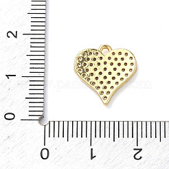 Pendentifs avec zircon cubiques à micro-pavés en laiton&nbsp;KK-C254-05E-G