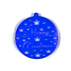 Weihnachtskugel mit Silikonformen mit Schneeflockenanhänger&nbsp;LS-DIY-K051-18