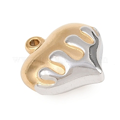 Ciondoli in acciaio inox 304&nbsp;STAS-A119-01GP-01
