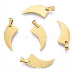 Pendentifs en acier inoxydable avec placage ionique (IP) 201&nbsp;STAS-N098-199LG