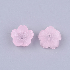 Chapeaux de perles de résine&nbsp;X-RESI-T040-025