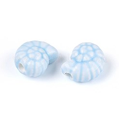 Porcelaine à la main des perles en céramique&nbsp;PORC-T133-25G