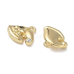 Pendentifs de Noël en alliage de cristal et strass&nbsp;FIND-L026-01A-G