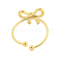 Anelli polsini aperti in acciaio inossidabile 304 con placcatura ionica (ip) per donna&nbsp;LS-RJEW-S409-01G-02