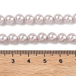 Fili di perle di conchiglie galvanizzate&nbsp;BSHE-G041-6mm-06
