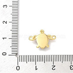 Messing-Emaille-Schildkröten-Verbinder-Anhänger&nbsp;KK-H534-03G-01