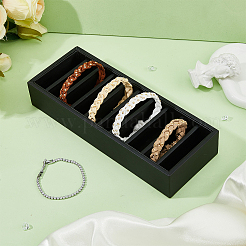 Armband-Organizer-Tabletts aus PU-Leder mit 10 Steckplatz&nbsp;AJEW-WH0471-128A