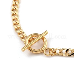 Messing Panzerkette Armbänder&nbsp;BJEW-JB05365