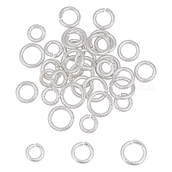 36 Stück 3 Stile 304 Edelstahl offene Biegeringe&nbsp;STAS-UN0027-84