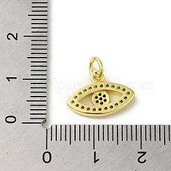Adornos de latón micropavé de circonia cúbica&nbsp;KK-M283-15D-02