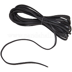 Cordon plat en cuir de vache de 5 m&nbsp;OCOR-CL0001-10B