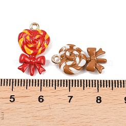 Pendente smaltati in lega&nbsp;ENAM-A012-03G