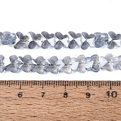 Chapelets de perles en verre électroplaqué&nbsp;EGLA-Q135-04A-A05