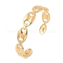 Bracelets manchettes en acier inoxydable 304 pour femmes&nbsp;BJEW-B120-04G-01