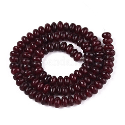 Chapelets de perles en jade blanc naturel teinté&nbsp;G-T139-59A-01
