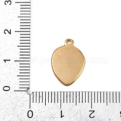 Pendentifs en acier inoxydable 304 émaillés&nbsp;LS-STAS-G363-15G