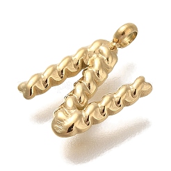 Pendenti in acciaio inox 304 con placcatura sotto vuoto pvd&nbsp;STAS-S148-28G-N