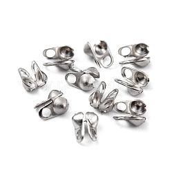 Pointes de perles à surface lisse en acier inoxydable 304 résistant au ternissement&nbsp;X-STAS-D150-01P