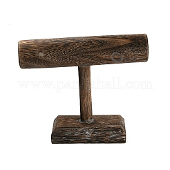 Espositori per bracciali in legno con barra a forma di T&nbsp;BDIS-F005-01B