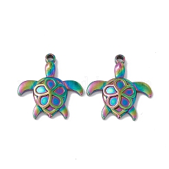 Pendentifs en acier inoxydable 304 avec placage ionique (IP)&nbsp;STAS-E169-09M