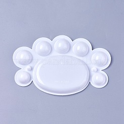 Palette d'huile aquarelle en plastique&nbsp;AJEW-L072-B04