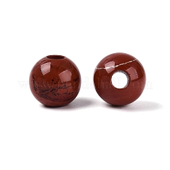 Natürliche rote Jaspis europäischen Perlen&nbsp;G-Q602-09C-03