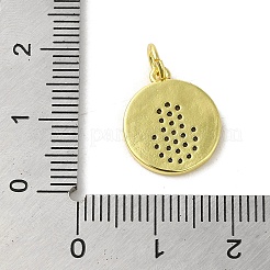 Ottone micro spianare pendenti zirconi&nbsp;KK-M283-13E-01