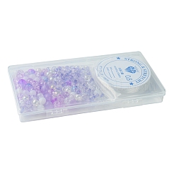 DIY-Kits zur Herstellung von Armbändern aus runden Acrylperlen&nbsp;DIY-FS0007-02C