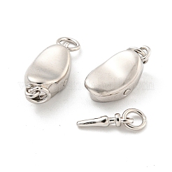 925 Sterling Silber Boxschließen&nbsp;STER-C005-12B-P