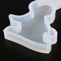 Silikon-Statuenformen mit Schneemann-Anhänger&nbsp;DIY-P019-22