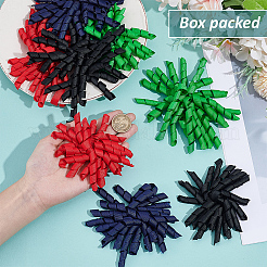 8 Stück selbstklebendes Blumenornament aus Polyester in 8 Stilen&nbsp;DIY-BC0015-70