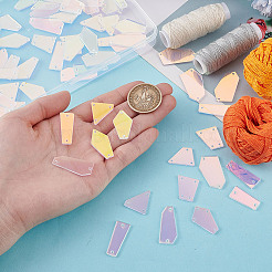 2 Schachtel Acrylspiegel zum Aufnähen von Strassen&nbsp;DIY-GA0008-19
