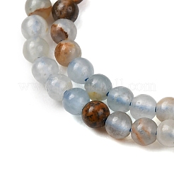 Perles de calcite bleues naturelles&nbsp;G-K427-A01-3mm