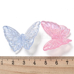 Leuchtende transparente Acrylperlen&nbsp;OACR-E041-09