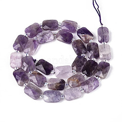 Natürlichen Amethyst Perlen Stränge&nbsp;G-T139-71