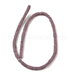 Brins de perles en porcelaine imitation pierre de lave faites à la main&nbsp;PORC-P032-03M