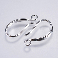 Ganci di orecchini in ottone&nbsp;KK-F737-51P-RS