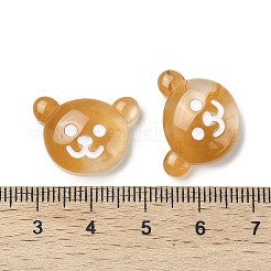 Durchscheinende Harz Tier Decoden Cabochons&nbsp;RESI-M040-03