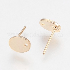 Impostazioni perno orecchino ottone&nbsp;X-KK-P161-24G-NF