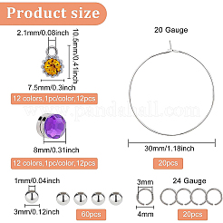 DIY-Set zur Herstellung von Weinglasanhängern&nbsp;DIY-BC0005-58