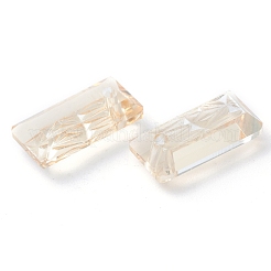Geprägte Glas Strass Anhänger&nbsp;GLAA-J101-07A-001GS