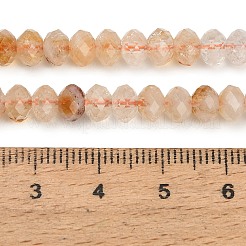 Stränge aus erhitzten natürlichen Citrinperlen&nbsp;GG-CBA41EF-B01-6x4mm