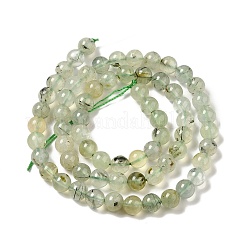 Chapelets de perles en préhnite naturelle&nbsp;LS-G-S333-6mm-032