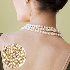 Cuentas espaciadoras de acero inoxidable 304&nbsp;STAS-HY0001-48G