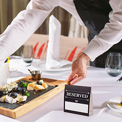 70 Stück Papierschilder für reservierte Tische im Hotelrestaurant&nbsp;AJEW-PH0007-76