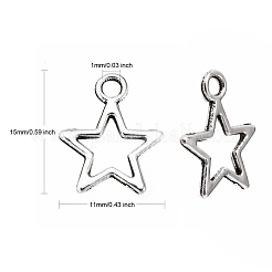 Tibetischen Stil Legierungs Anhänger & Charms&nbsp;X-LF10651Y-NF