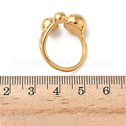 Anelli polsini in acciaio inossidabile 304&nbsp;RJEW-Z118-04G