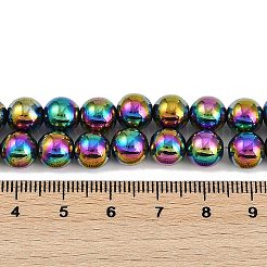 Fili di perline di ematite magnetica sintetica elettrolitica&nbsp;G-G174-L01-02