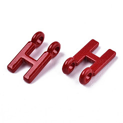 Colgantes de eslabones de 2 bucle de aleación pintados con spray&nbsp;LS-X-PALLOY-T075-48H-RS