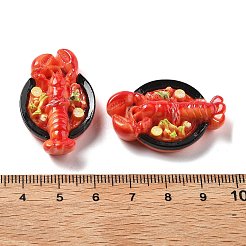 Süße Mini-Cabochons aus Harz der Food-Serie&nbsp;LS-CRES-I038-01G